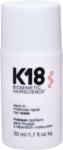 מסכה K18 לתיקון ושיקום מולקולרי של השיער - 50 מ"ל - קיי 1 HAIR CARE