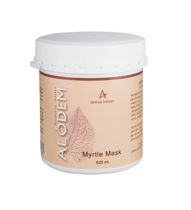 מסכת הדס "Myrtle Mask" להרגעת עור אדמומי 60/250/625 מ"ל מסדרת "Alodem" אנה לוטן - ANNA LOTAN