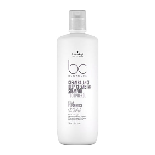 שמפו לניקוי עמוק קלין באלנס "שוורצקופף" על רקע לבן