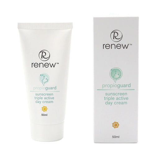 קרם יום טריפל אפקט עם מסנני קרינה 50 מ"ל מסדרת "PROPIOGUARD רניו - RENEW