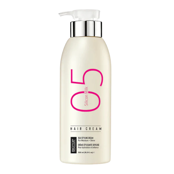 קרם לחות סיליקון 05 לעיצוב השיער 500 מ"ל ביוטופ - BIOTOP