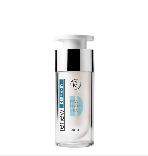 טיפות רסיסי טל עם חומצה היאלורונית לפנים 30 / 100 מ"ל מסדרת "CREAMS & GELS" רניו - RENEW