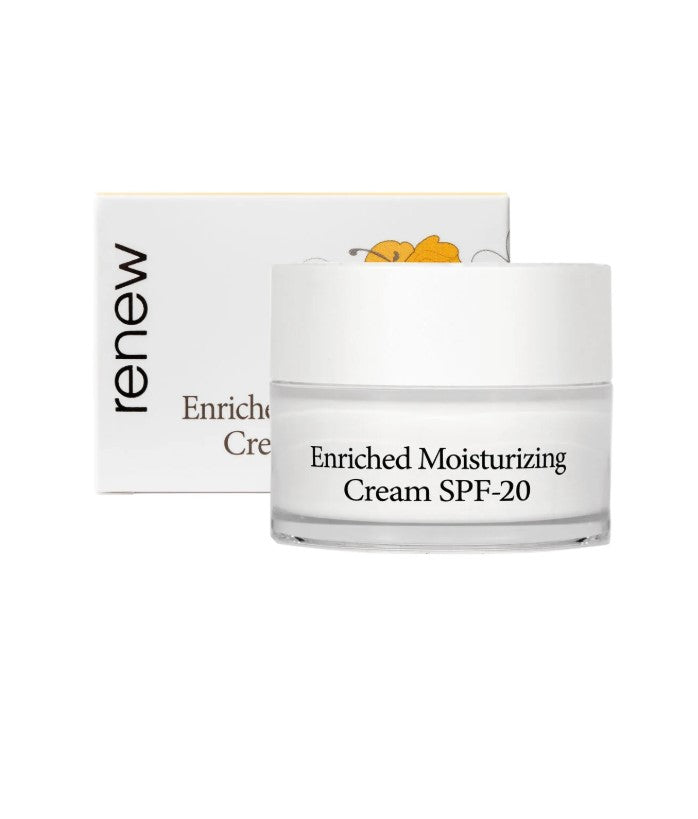 קרם לחות לפנים מועשר SPF20 מסדרת "CREAMS & GELS" 50 מ"ל רניו - RENEW