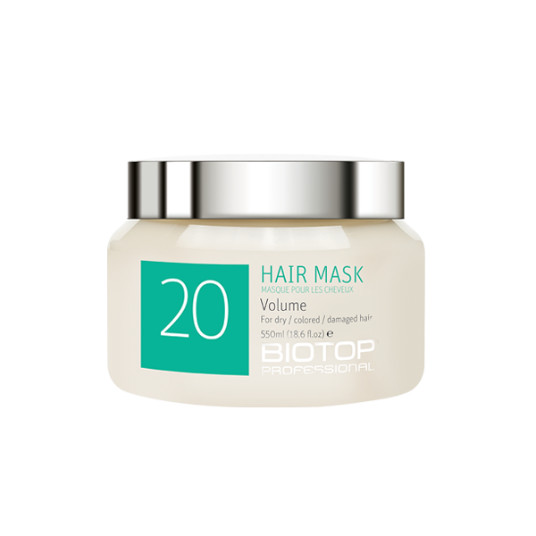 מסכת נפח בוסט 20 לשיער דק 250 מ"ל ביוטופ - BIOTOP