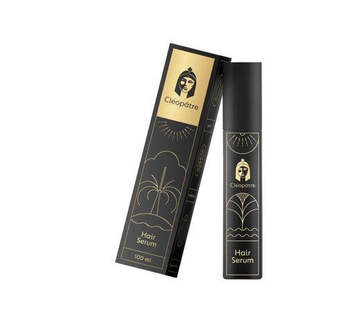 סרום לשיקום השיער "קלאופטרי" על רקע לבן