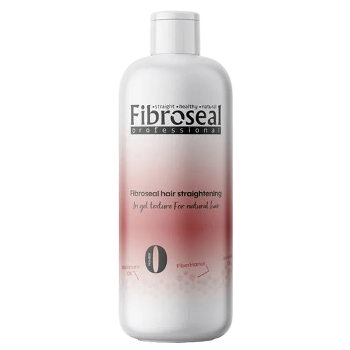 בקבוק החלקה "פיברוסיל" על רקע לבן