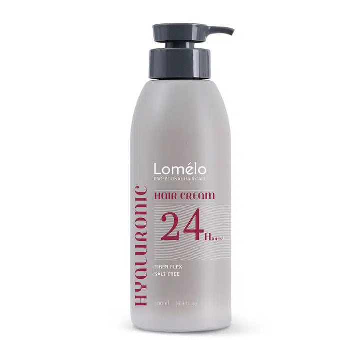 קרם לחות לשיער מועשר בחומצה היאלורונית 500 מ"ל לומלו - LOMELO