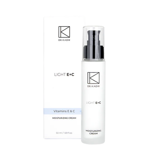 קרם לחות לפנים 50 מ"ל מסדרת "לייט E+C" - ד"ר רון כדיר