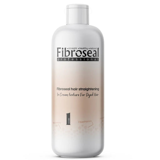 החלקה אורגנית פיברוסיל לשיער טבעי / צבוע 1000 מ"ל FIBROSEAL