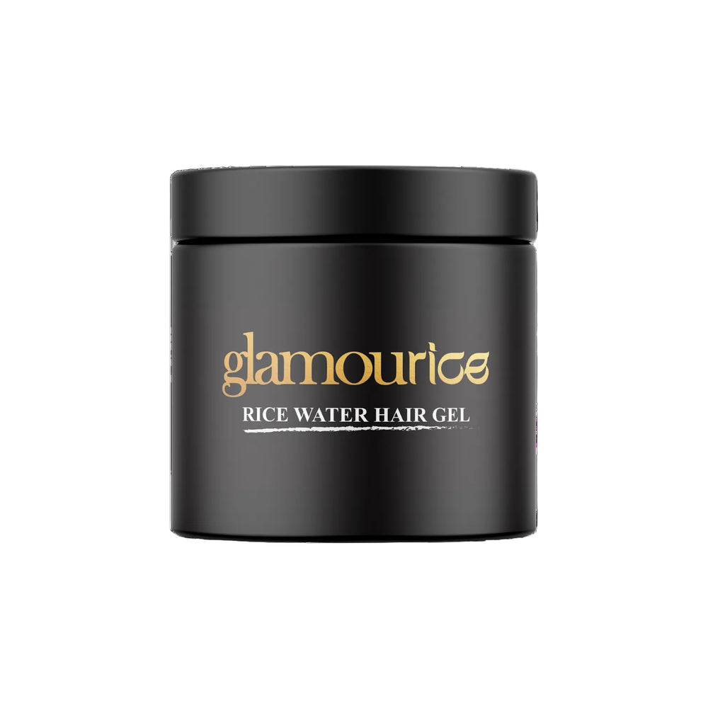 ג’ל לשיער ממי אורז "לולה לין" על רקע לבן