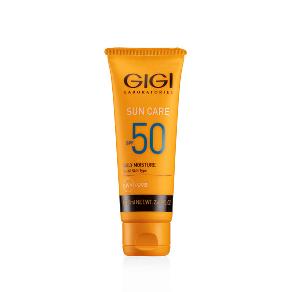 קרם לחות והגנה 75 מ"ל SPF50 מסדרת SUN CARE ג'יג'י- GIGI