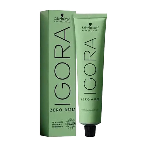 צבע לשיער ללא אמוניה איגורה זירו " שוורצקופף" על רקע לבן אמוניה