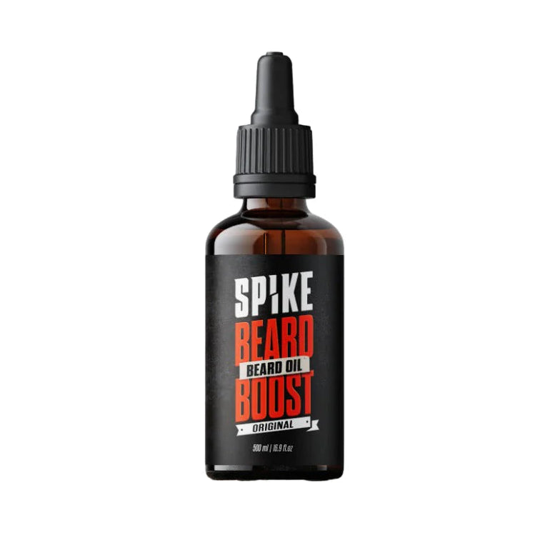SPIKE BEARD OIL ON WHITE BACKGROUND