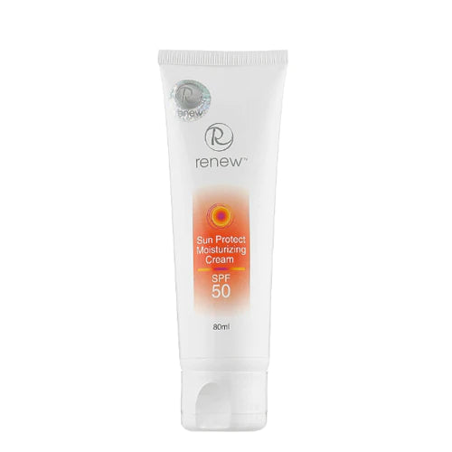 קרם לחות ומקדם הגנה SPF 50 מסדרת "CREAMS& GELS" 80 מ"ל רניו - RENEW