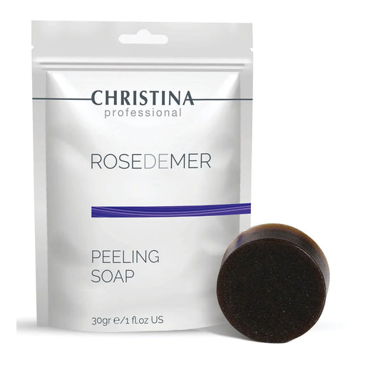 סבון טיפולי לשיקום והבהרה מסדרת "רוז דה מאר" 30 גרם - כריסטינה CHRISTINA