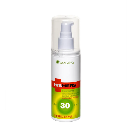 קרם הגנה לפנים ולגוף SPF30 פרוטקשן פלוס 125 מ"ל מאג'יריי - MAGIRAY