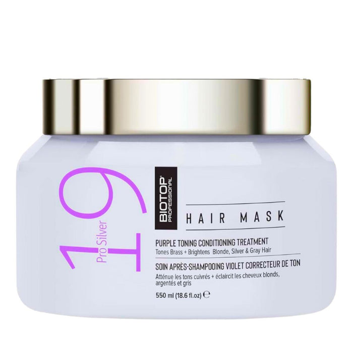מסכת סילבר לשיער בלונד 550 מ"ל ביוטופ - BIOTOP