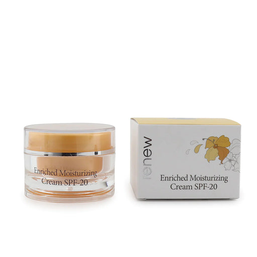 קרם לחות לפנים מועשר SPF20 מסדרת "CREAMS & GELS" 50 מ"ל רניו - RENEW