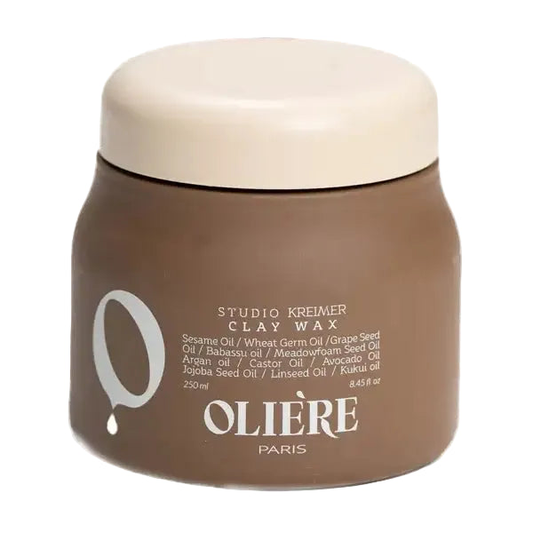 קריימר קרם חימר מקצועי לשיער "OLIERE" על רקע לבן