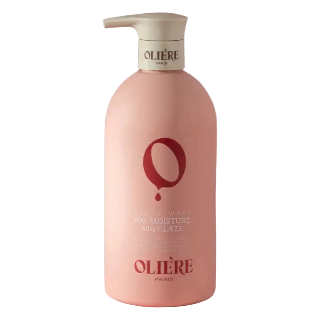 בקבוק ורוד קרם גלייז 60/40 "OLIERE" על רקע לבן