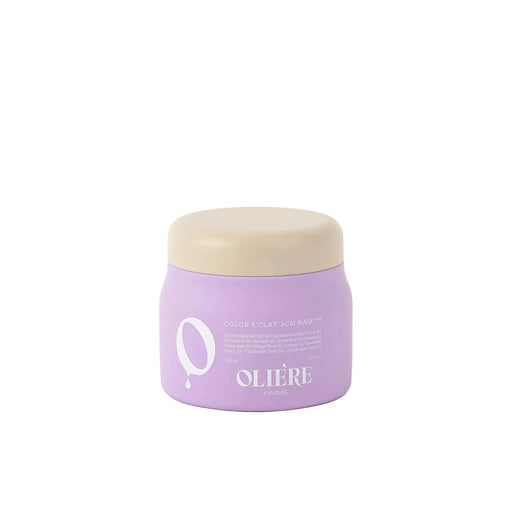 מסיכת פיגמנט אסאי מסכת סילבר "OLIERE" על רקע לבן