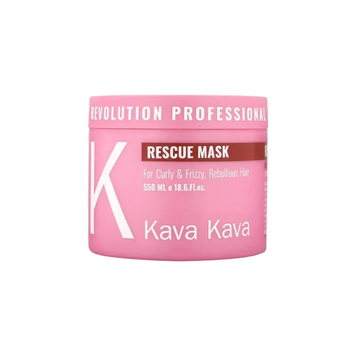 מסכת הזנה רסקיו ורודה אינטנסיבית "קווה קווה" על רקע לבן