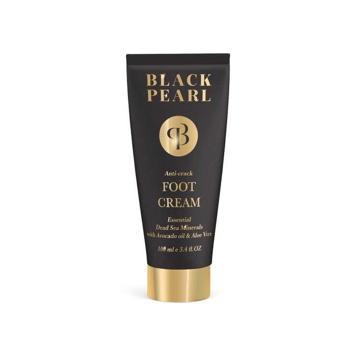קרם רגליים מועשר בשמנים אבוקדו ואלוורה 100 מ"ל פנינה שחורה  - Black Pearl