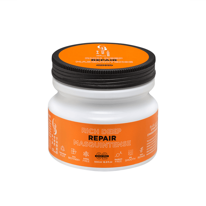 מסכה טיפולית לשיער יבש וחיזוק השיער מכיל ביוטין מסדרת "ריפייר מון שרי" 500 מ"ל - 613