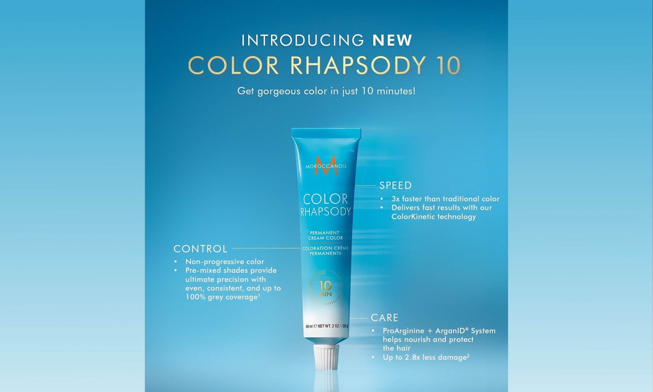 צבע לשיער 10 דקות 60 מ"ל שמן מרוקאי MOROCCANOIL