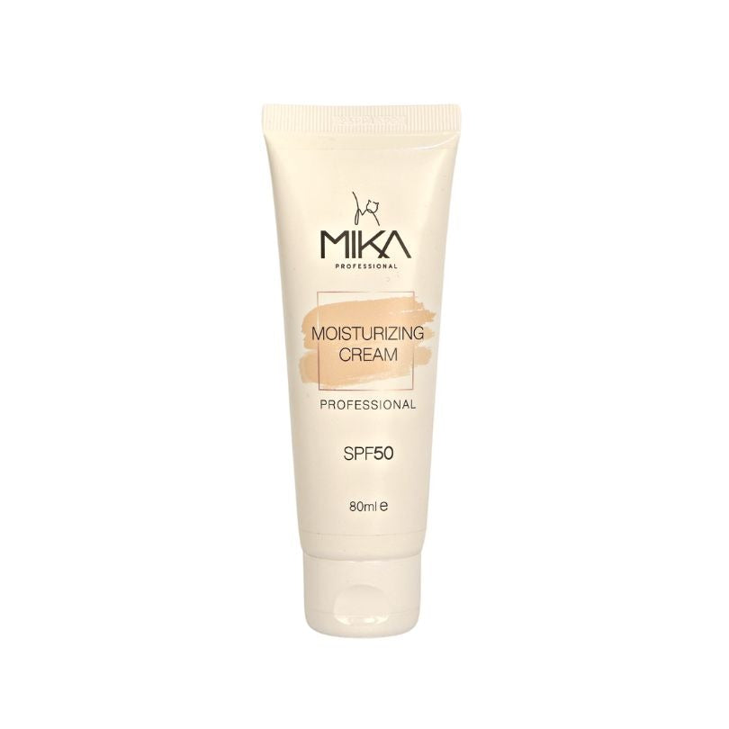 קרם לחות לפנים SPF50 עם הגנה 80 מ"ל מיקה - MIKA