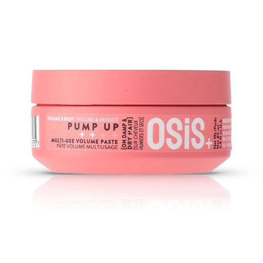 משחת נפח לשיער פאמפ אפ "שוורצקופף" על רקע לבן