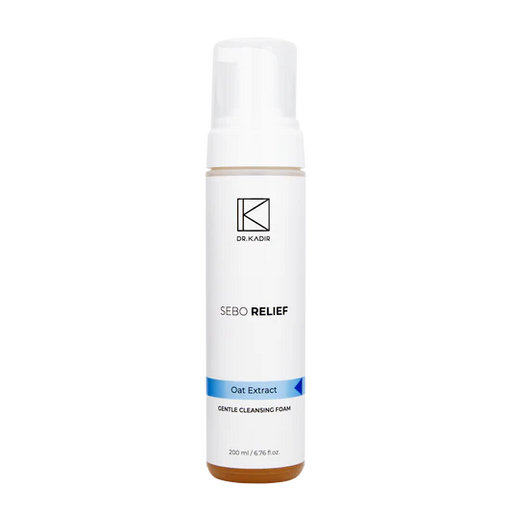 קצף עדין לניקוי עור הפנים מסדרת "סבו רליף" 200 מ"ל - ד"ר רון כדיר