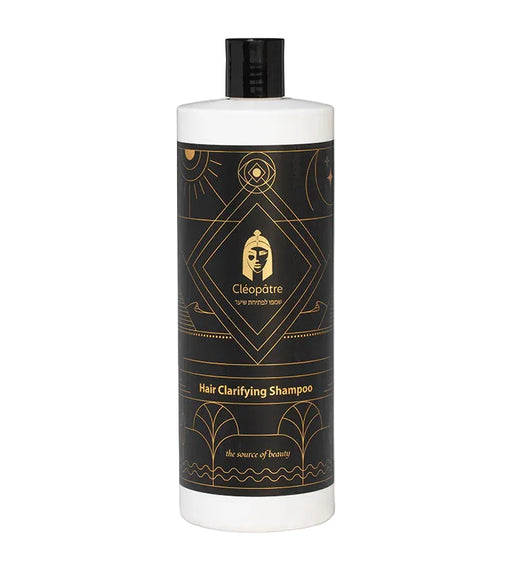 שמפו פותח "קלאופטרי" על רקע לבן