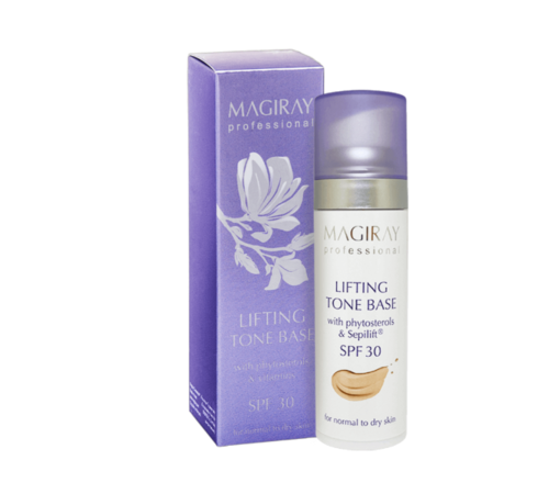 קרם לחות עם גוון והגנה SPF30 - ליפטינג טון בייס 30 מ"ל מאג'יריי - MAGIRAY