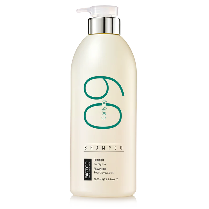 שמפו 09 לשיער שומני 500 / 1000 מ"ל ביוטופ - BIOTOP