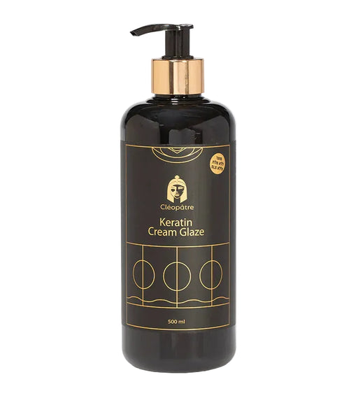 קרם גלייז "קלאופטרי" על רקע לבן