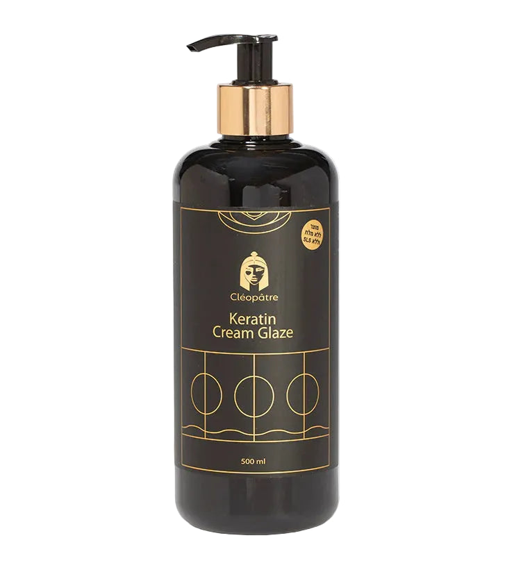 קרם גלייז "קלאופטרי" על רקע לבן