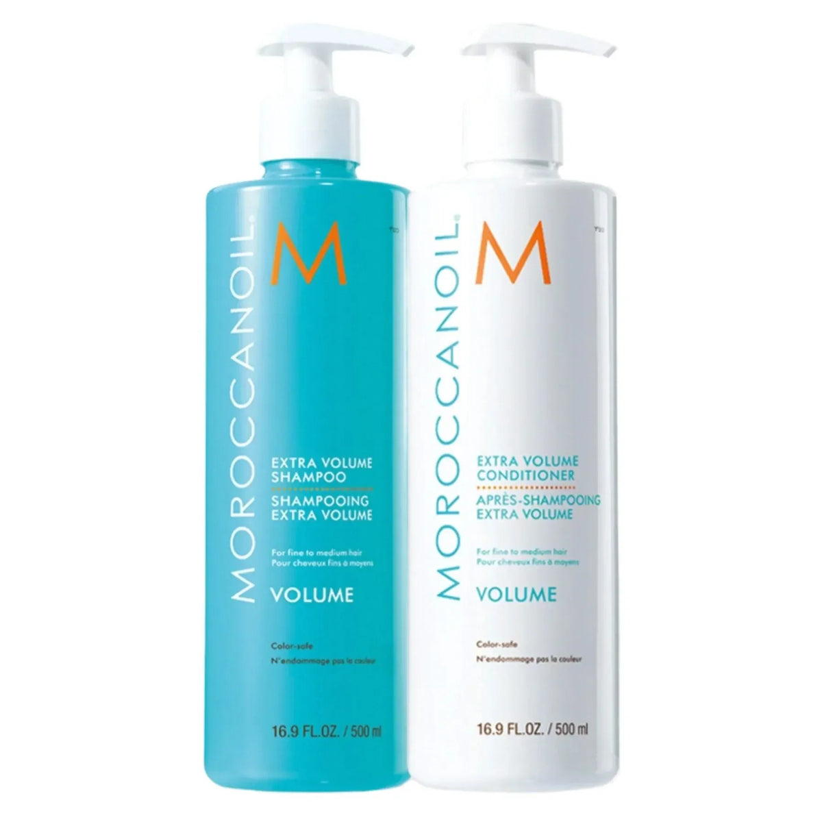 מארז שמפו ומרכך נפח 500 מ"ל - שמן מרוקאי Moroccanoil