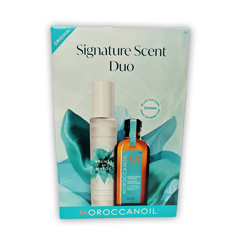 Moroccanoil-  שמן מרוקאי טיפולי 100 מ"ל + בושם לשיער ולגוף 100 מ"ל