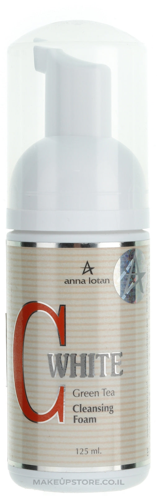 מוס קצף ניקוי תה ירוק 125 מ"ל מסדרת "C WHITE" - אנה לוטן ANNA LOTAN