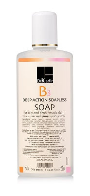 אל סבון לניקוי עמוק לעור הפנים 250 / 1000 מ"ל מסדרת "B3" - ד"ר רון כדיר