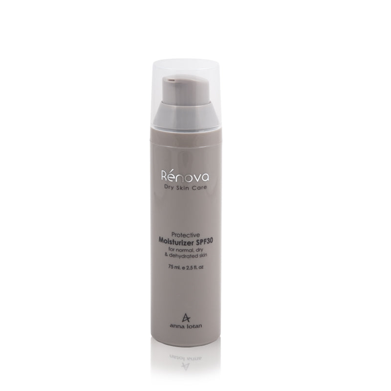 קרם לחות והגנה רחבת טווח SPF30 מסדרת "RENOVA" 50 מ"ל - אנה לוטן ANNA LOTAN