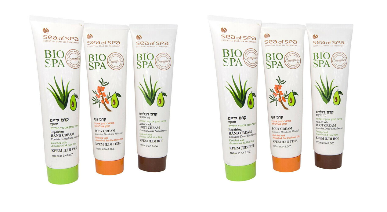 קרם גוף ידיים ורגליים ים המלח 6 י'ח - BIO SPA