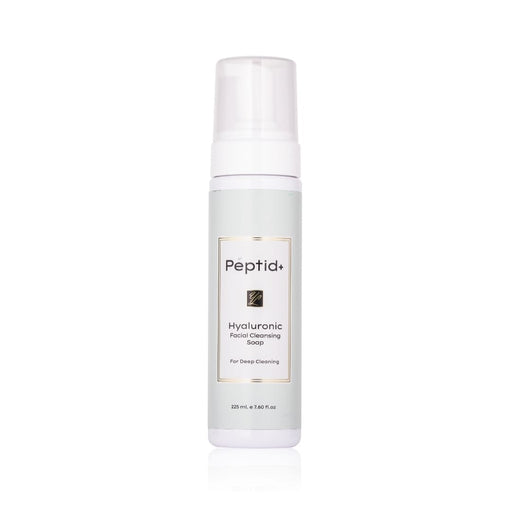 Peptid+ פפטיד+ סבון פנים מקציף המכיל חומצה הילרונית 225 מ"ל