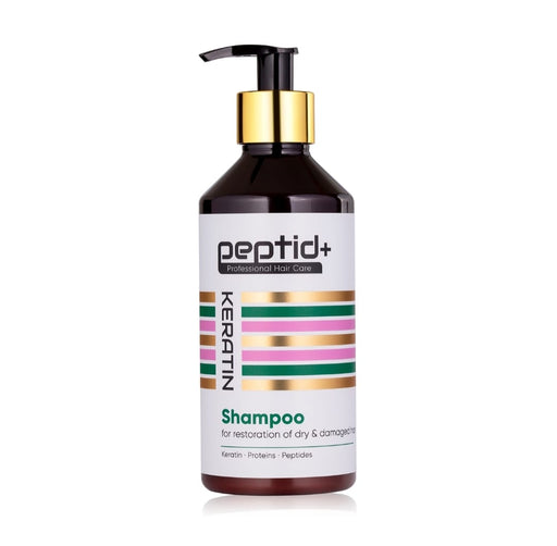 Peptid+ פפטיד+ שמפו לשיקום שיער יבש ופגום 350 מ"ל