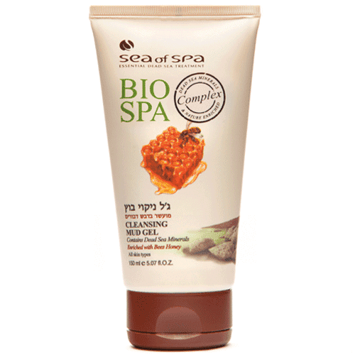 ג'ל ניקוי בוץ מועשר בדבש דבורים 150 מ"ל ביו ספא - BIO SPA
