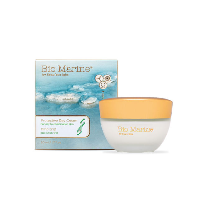 קרם לחות לעור מעורב ושמן 50 מ"ל - ביו מרין Bio Marine