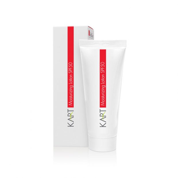 תחליב לחות לפנים 80 מ"ל SPF50 מסדרת "SAFE & SUN" קארט - KART