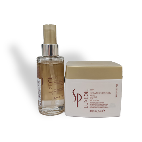 מארז לשיער לוקס אויל מסכה + שמן - וולה WELLA LUXE OIL
